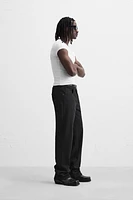 STRAIGHT FIT BOOTCUT JEANS