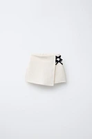 JUPE-SHORT BERMUDA STRUCTURÉE