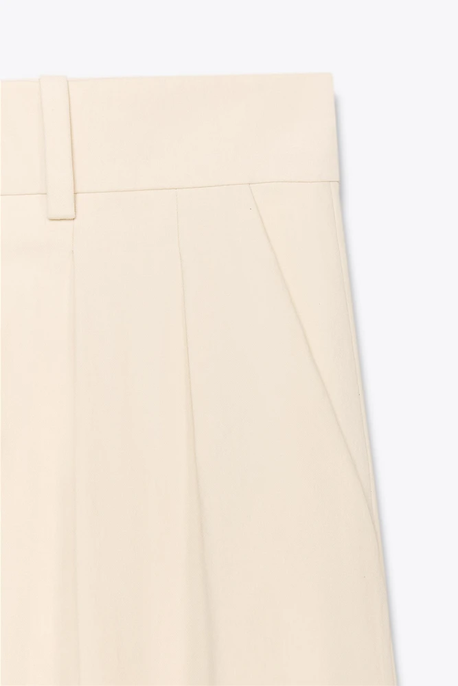PANTALON À PINCES COLLECTION ZW