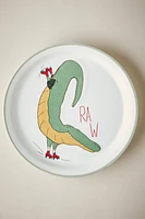 ASSIETTE ENFANT CÉRAMIQUE CROCODILE