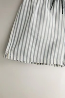 CHILDREN’S STRIPED BEACH SWIMMING TRUNKS