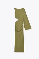 CUT OUT MIDI DRESS
