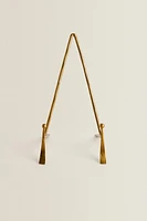 GOLD METAL DISPLAY STAND