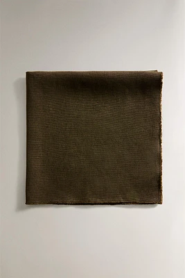 SERVIETTE DE TABLE LIN DÉLAVÉ