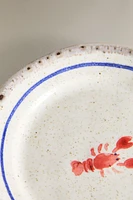 ASSIETTE À PAIN GRÈS POISSON