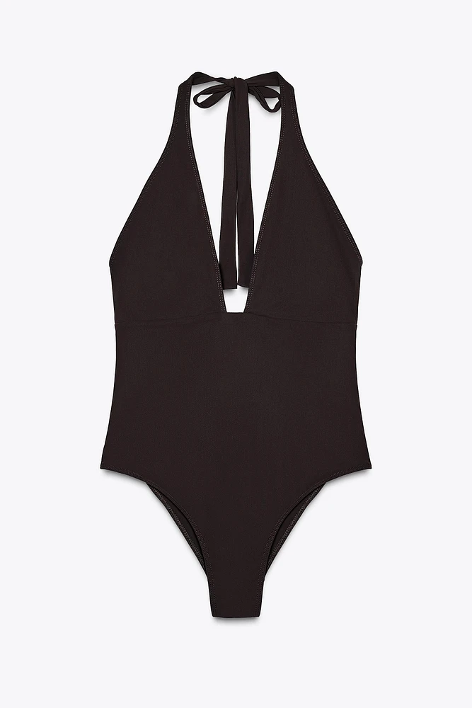 MAILLOT DE BAIN TRIANGLE HALTER