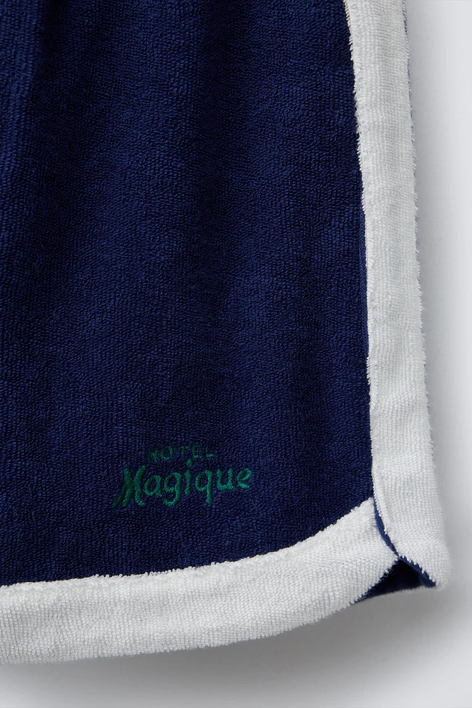 HÔTEL MAGIQUE © X ZARA TERRY SHORTS