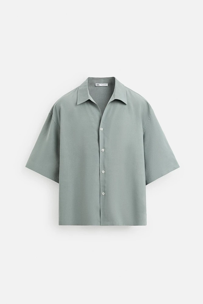 RELAXED FIT FLUID SHIRT