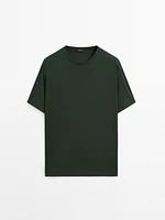 Cotton blend T-shirt
