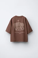 GRAFFITI PRINT T-SHIRT