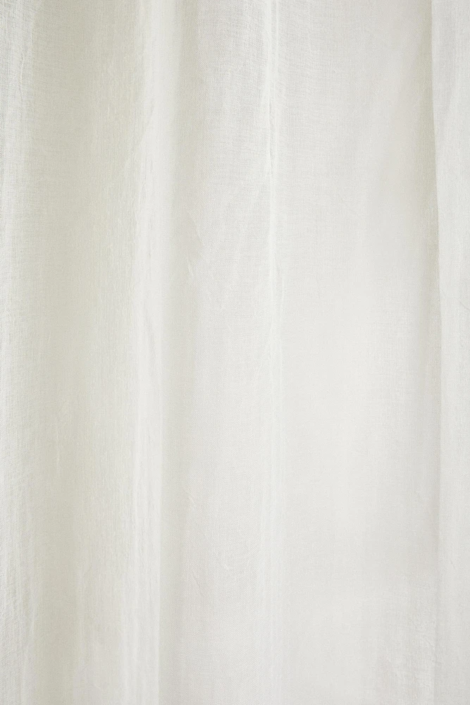 VERY LOW OPACITY SHEER CURTAIN