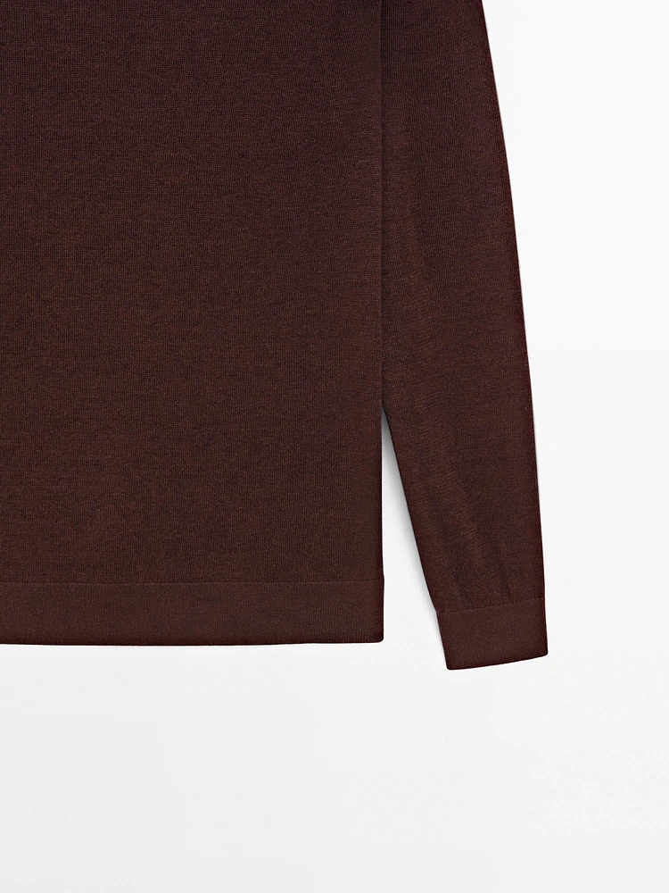 Pull léger en maille 100 % lin