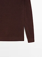 Pull léger en maille 100 % lin