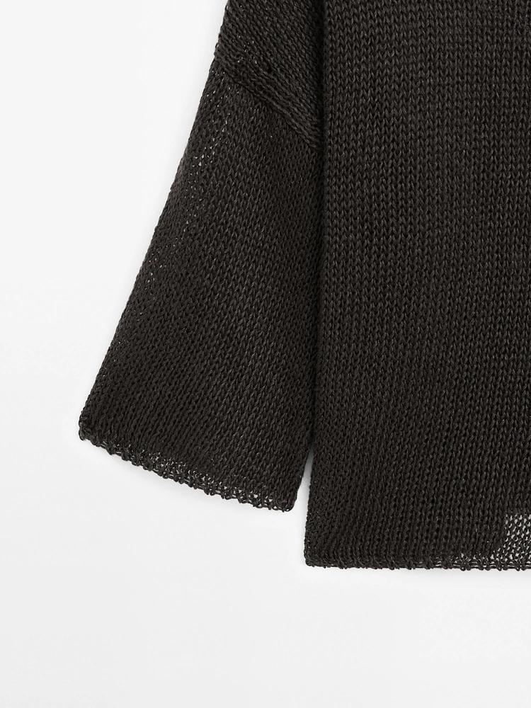Pull oversize manches courtes - STUDIO