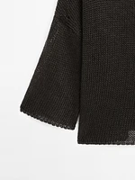 Pull oversize manches courtes - STUDIO