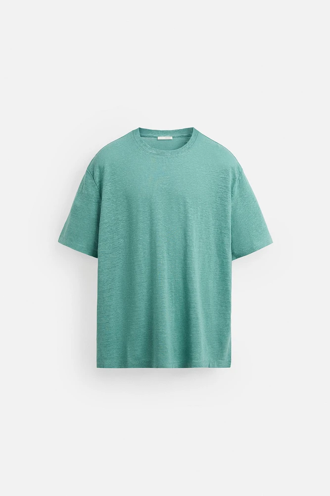 T-SHIRT MÉLANGE LIN