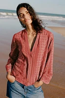 EMBROIDERED SHIRT