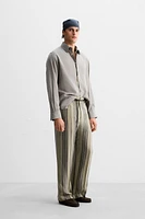 LIMITED EDITION VISCOSE STRIPE SHIRT