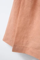 100% LINEN SHORTS