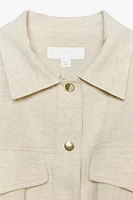 SHORT SLEEVE SAFARI SHIRT