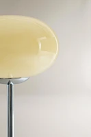 LAMPE DE SOL VERRE ET MÉTAL
