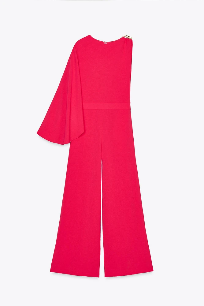 ASYMMETRIC WIDE JUMPSUIT