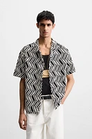 CHEMISE EN JACQUARD