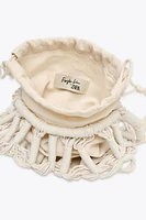 MACRAMÉ CROSSBODY BAG X FANGLU LIN