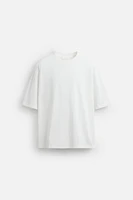 T-SHIRT À BANDE CONTRASTANTE