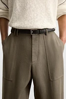 PANTALON RELAXED FIT À POCHES