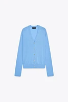 FINE KNIT CARDIGAN