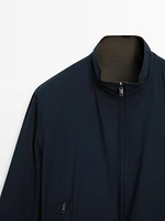 Veste réversible avec élastique