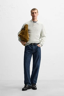 POLO EN MAILLE STRUCTURÉE