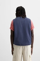 RELAXED FIT DENIM VEST