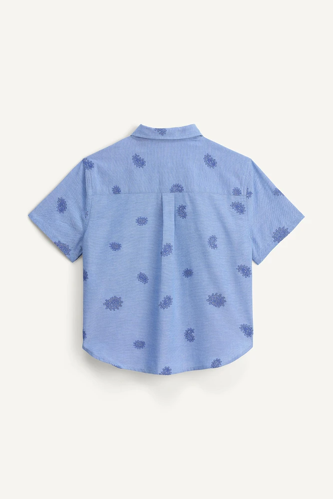 CHEMISE BRODERIE PAISLEY ÉDITION LIMITÉE