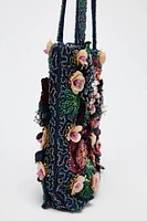 BEADED MINI SHOPPER