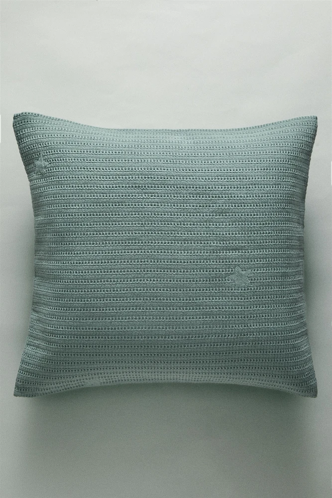 CHILDREN'S STAR THROW PILLOW COVER
