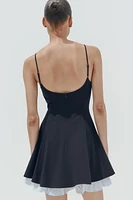 ROBE COURTE BAS COORDONNÉ
