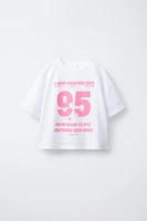T-SHIRT À INSCRIPTION IMPRIMÉE