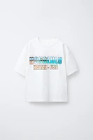 T-SHIRT IMPRIMÉ SURF HONOLULU