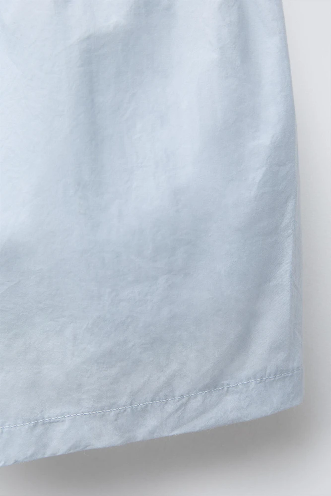 POPLIN SHORTS