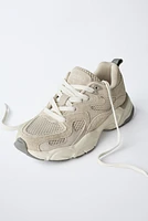 PIECED SNEAKERS