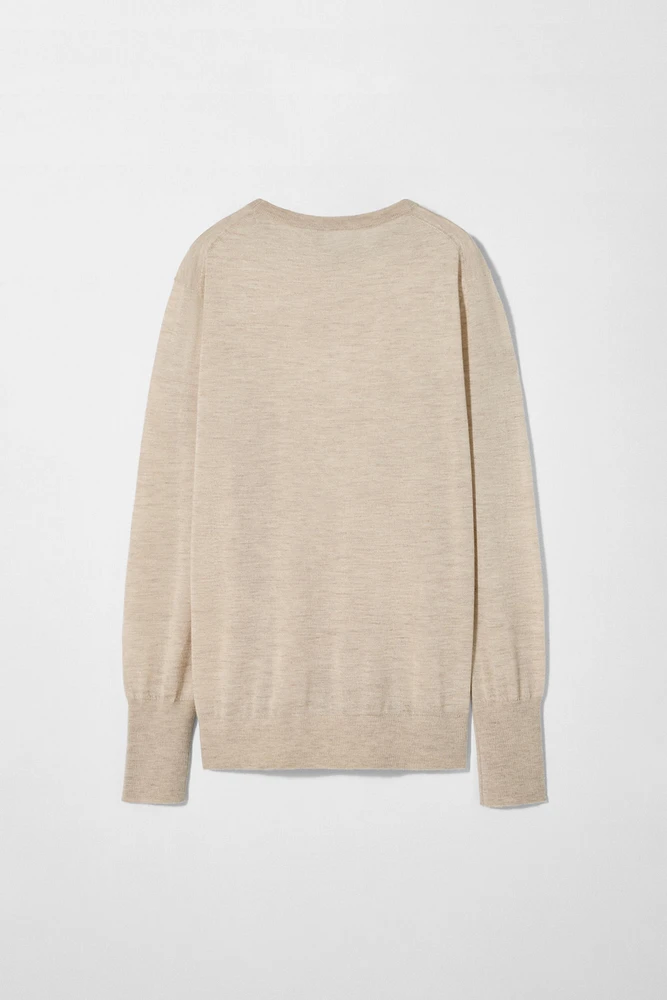 CASHMERE KNIT SWEATER KATE MOSS X ZARA