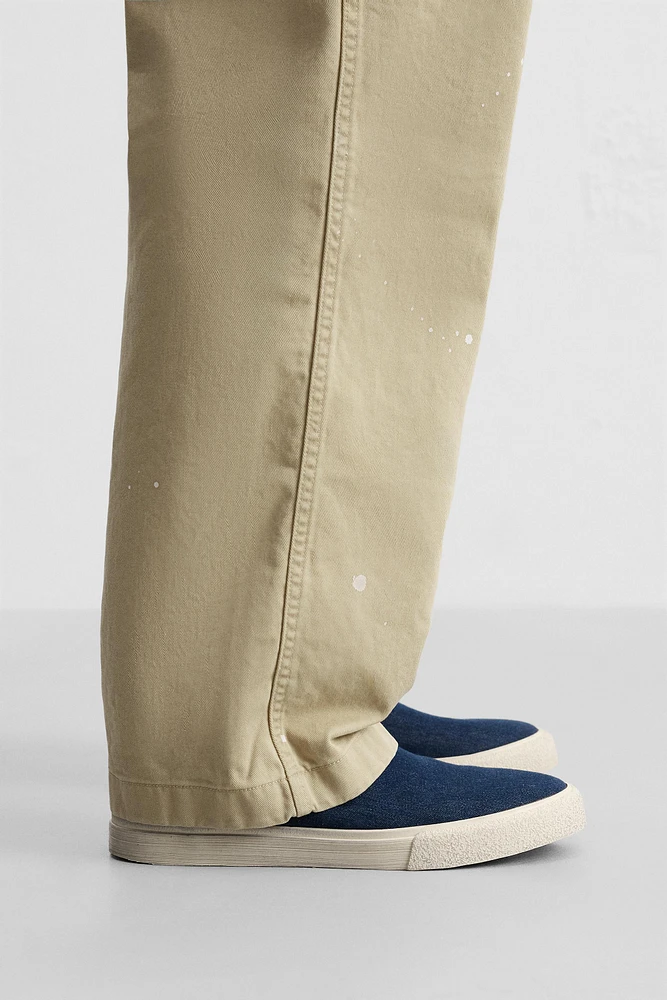 CHAUSSURES DENIM SANS LACETS