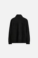 LIMITED EDITION SUEDE LEATHER OVERSHIRT