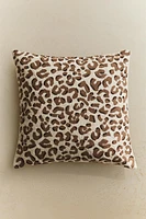 ANIMAL PRINT THROW PILLOW COVER