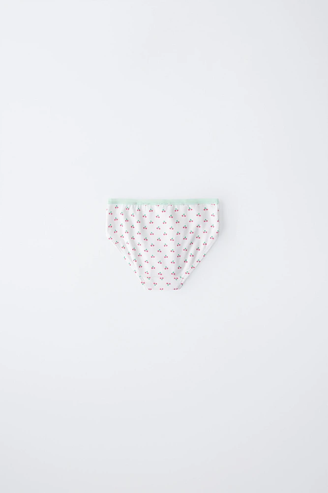 2-6 YEARS/ THREE PACK OF MINNIE MOUSE © DISNEY UNDERWEAR