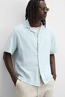 CHEMISE JACQUARD RAYURES