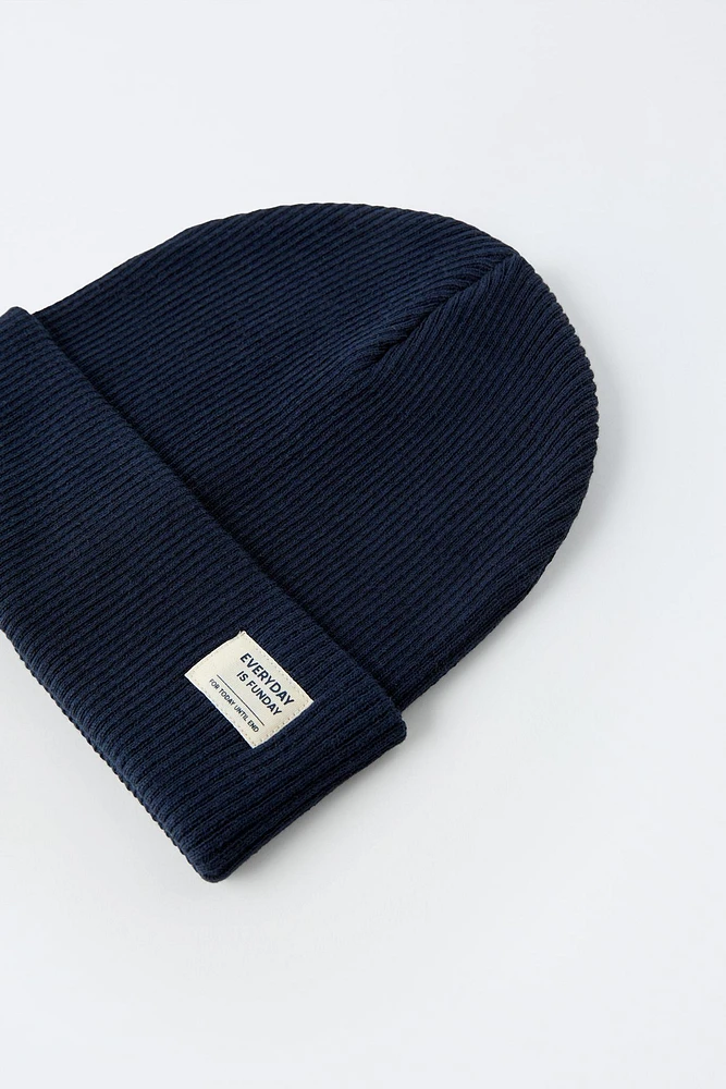 BONNET EN COTON CÔTELÉ