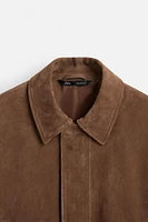 SUEDE LEATHER JACKET